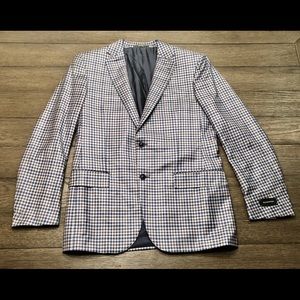 Ermenegildo Zegna Mila Check Wool Sport Coat